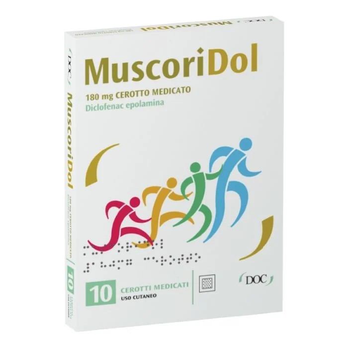 Muscoridol*10 Cerotti Medicati 180 Mg