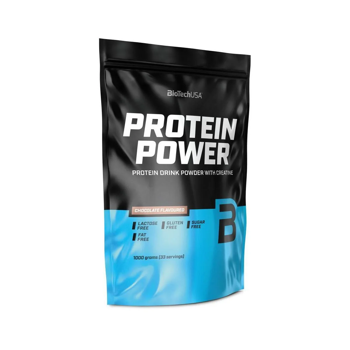 Biotechusa Protein Power Cioccolato 1000 g Massa Muscolare