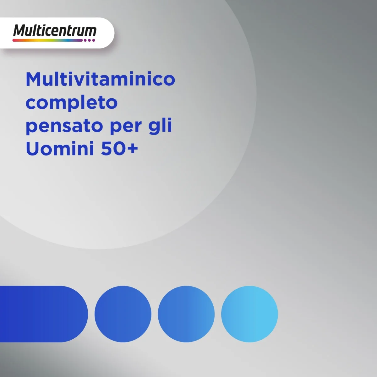Multicentrum Uomo 50+ 90 Compresse Multivitaminico