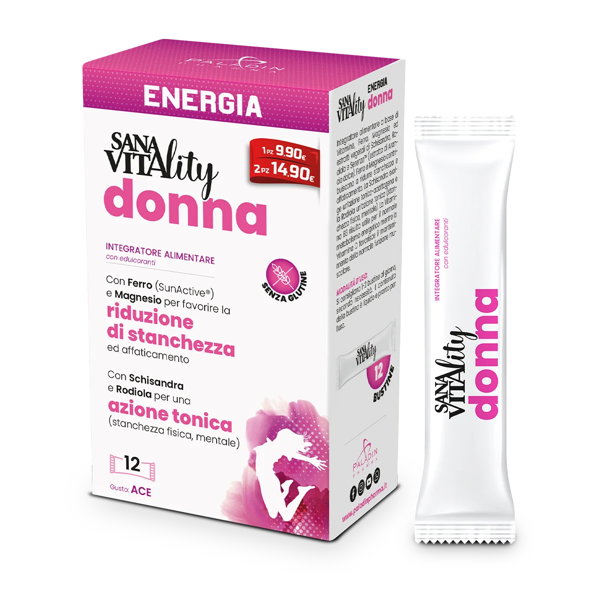 Sanavitality Energia D 12Stick