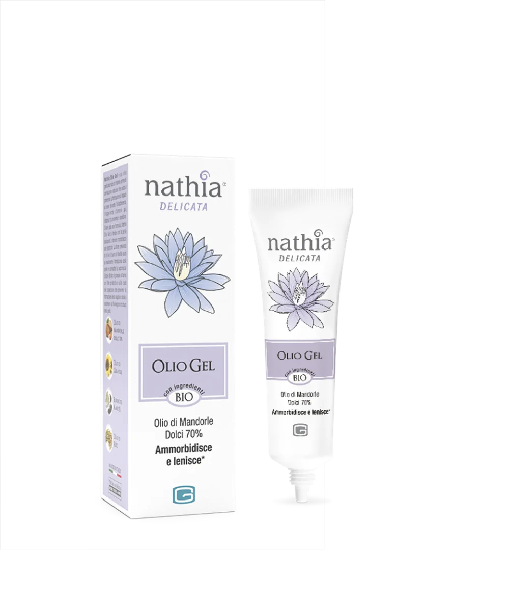 Nathia Olio Gel 30 ml Lenitivo e ammorbidente