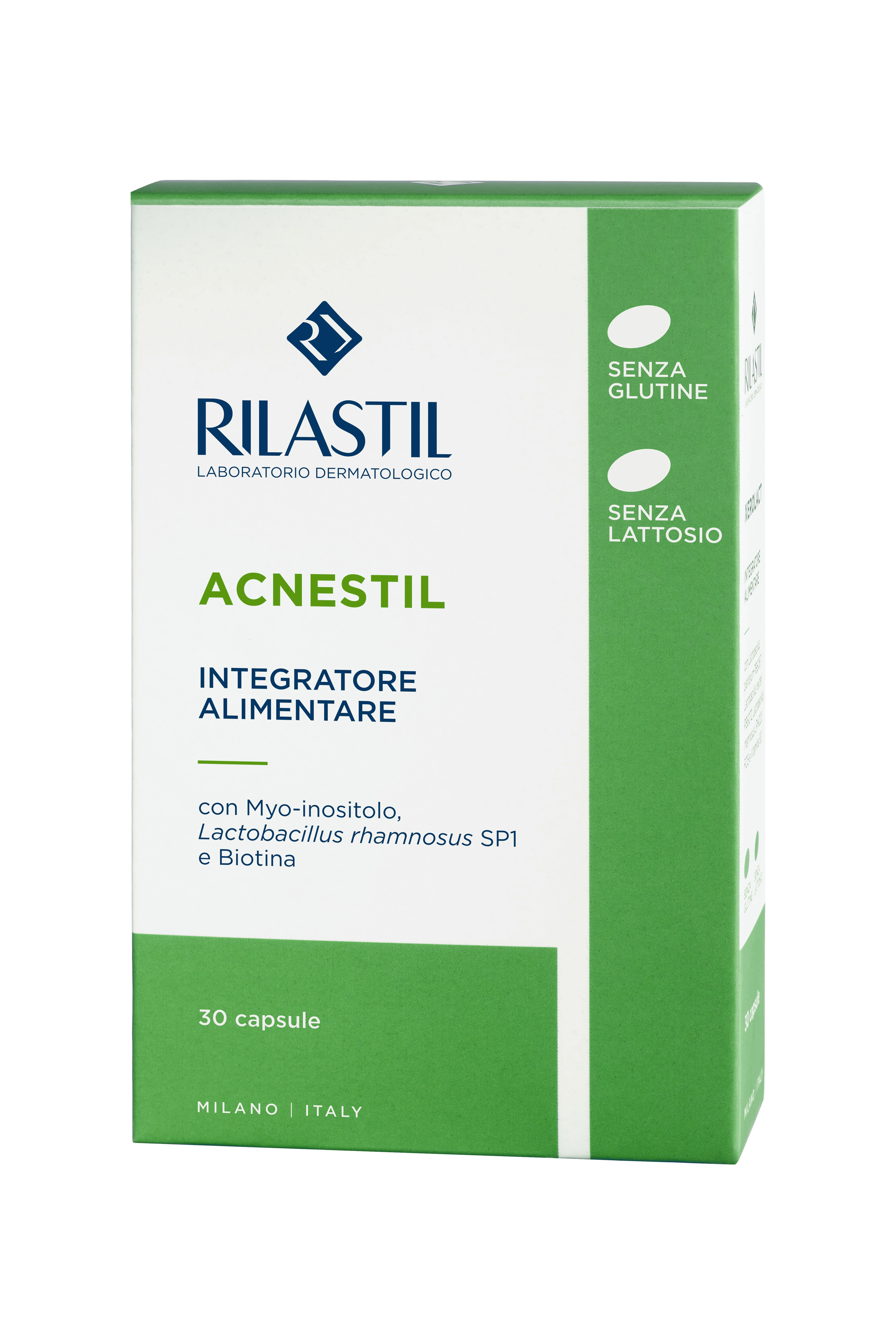 Rilastil Acnestil 30 Capsule Senza Glutine