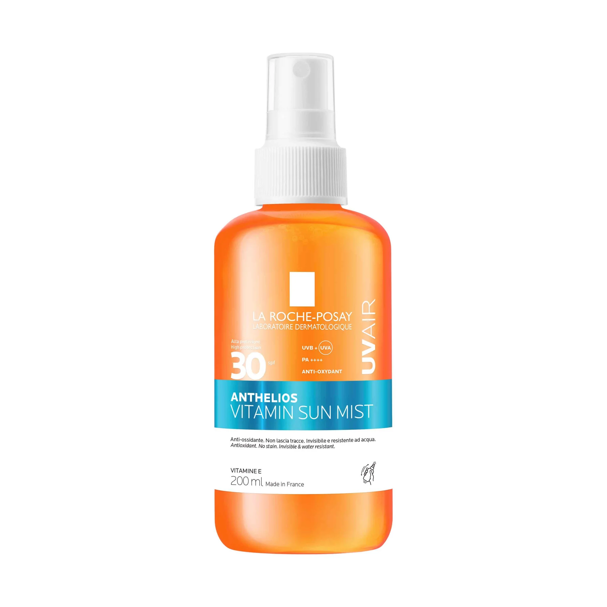 La Roche-Posay Anthelios UVAir Vitamin Sun Mist SPF30+ 200 ml Spray solare viso e corpo