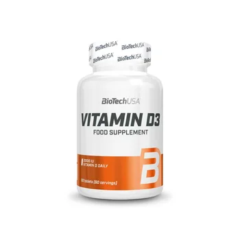 Biotechusa Vitamin D3 50 Mcg 60 Compresse Senza Glutine