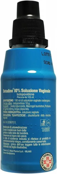 Betadine 10% Iodopovidone Soluzione Vaginale 125 ml