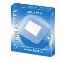 Safety Prontex Aqua Pad Garza Adesiva Impermeabile 10x8 cm 5 Garze
