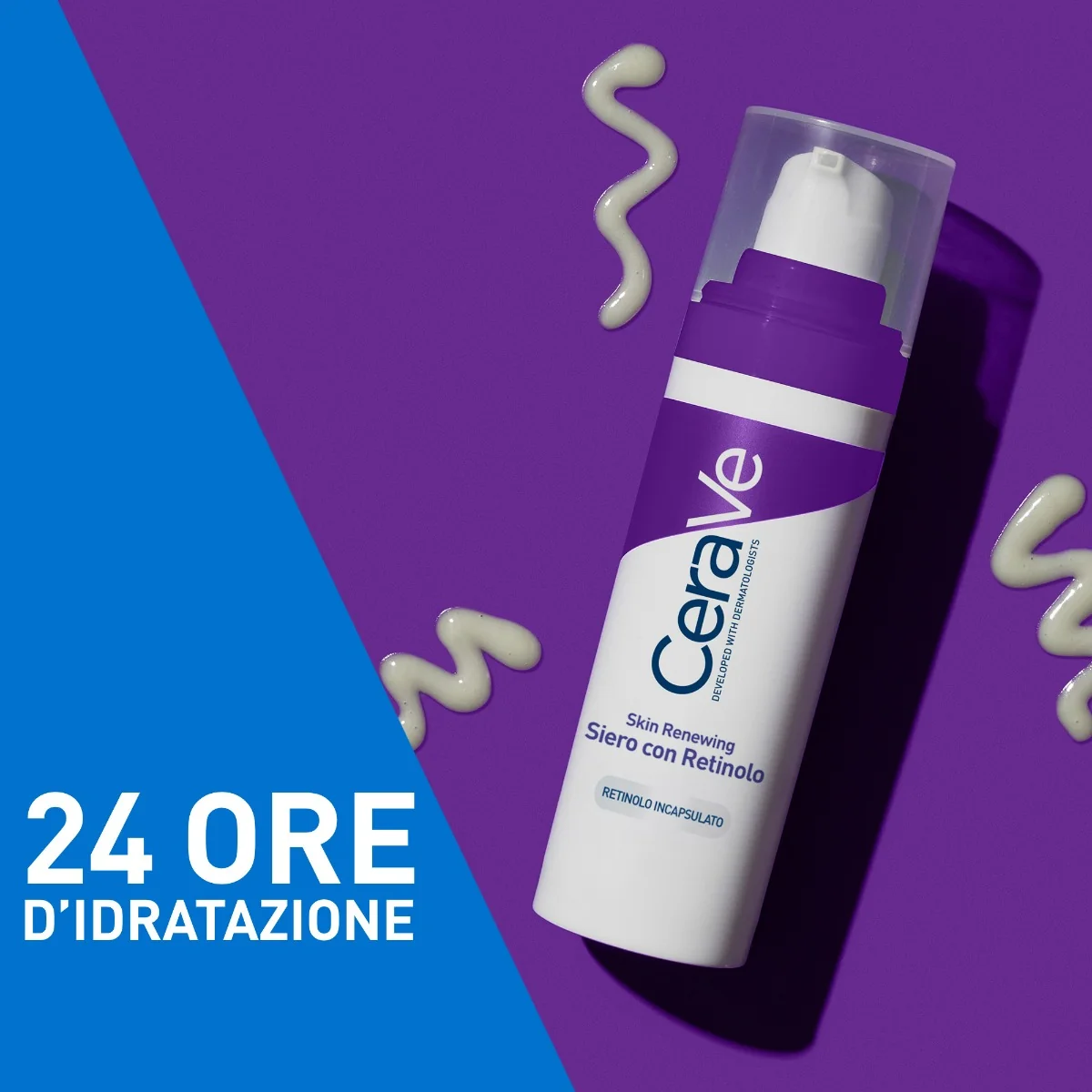 CeraVe Skin Renewing - Siero Viso con Retinolo Anti Età Prime Rughe, 30 ml Antiage