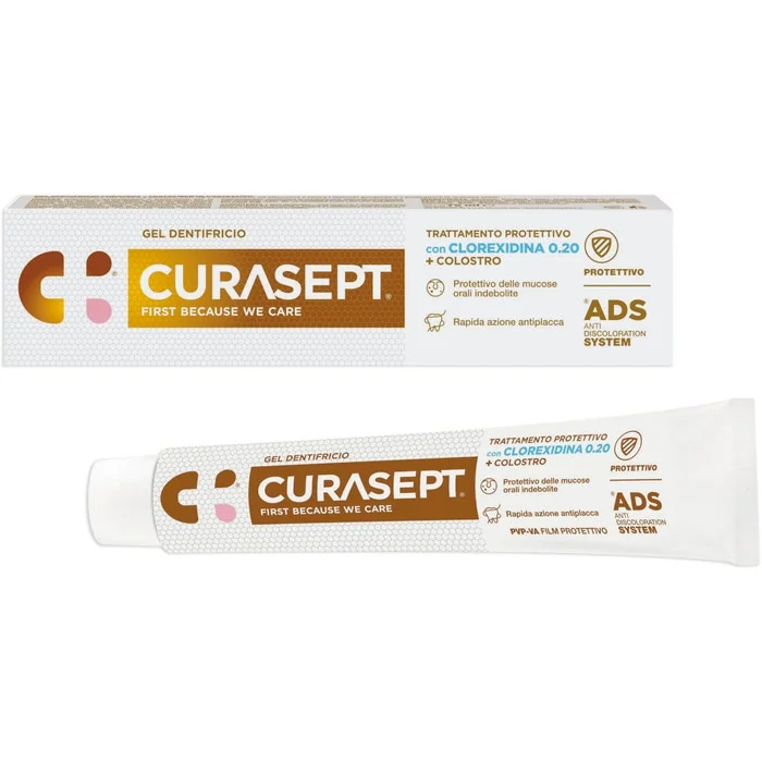 Curasept Gel Dentifricio Ads Dna Trattamento Protettivo 75 ml Antinfiammatorio