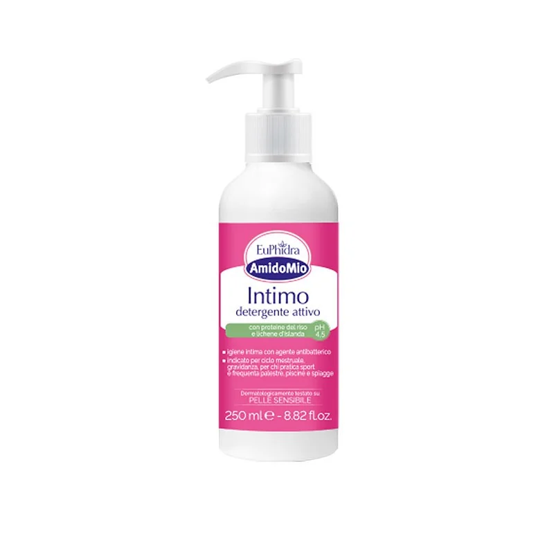 EuPhidra AmidoMio Intimo Detergente Attivo 250 ml Antibatterico