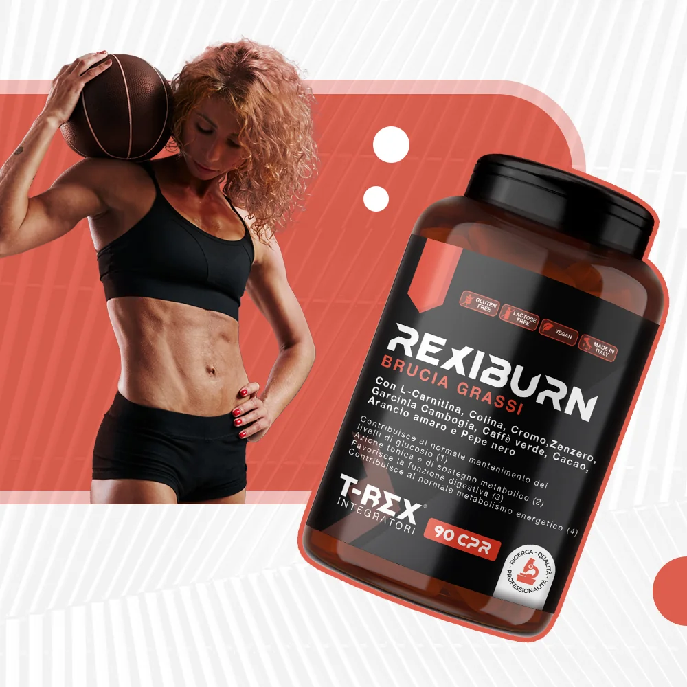 T-Rex Rexiburn Brucia Gra90Cpr Con Vitamina C