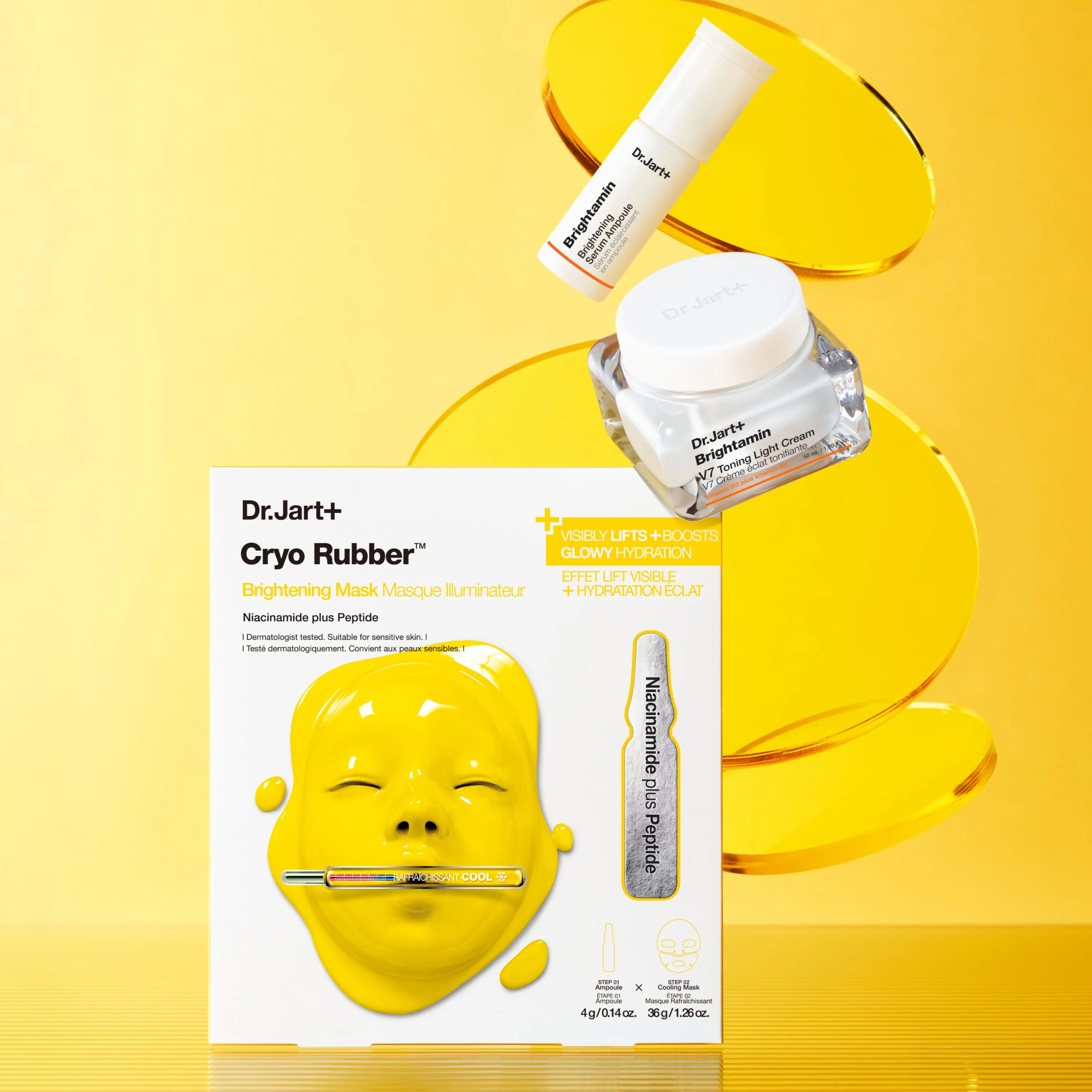 Dr Jart Cryo Rubber Brightening Mask 36 G Maschera schiarente