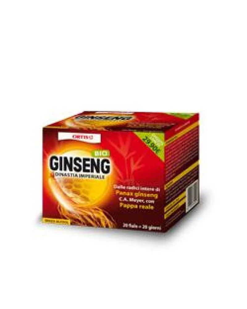 Ginseng Dinastia Imperiale Senza Alcool 10 Fiale 15 ml Contro la mancanza di energia