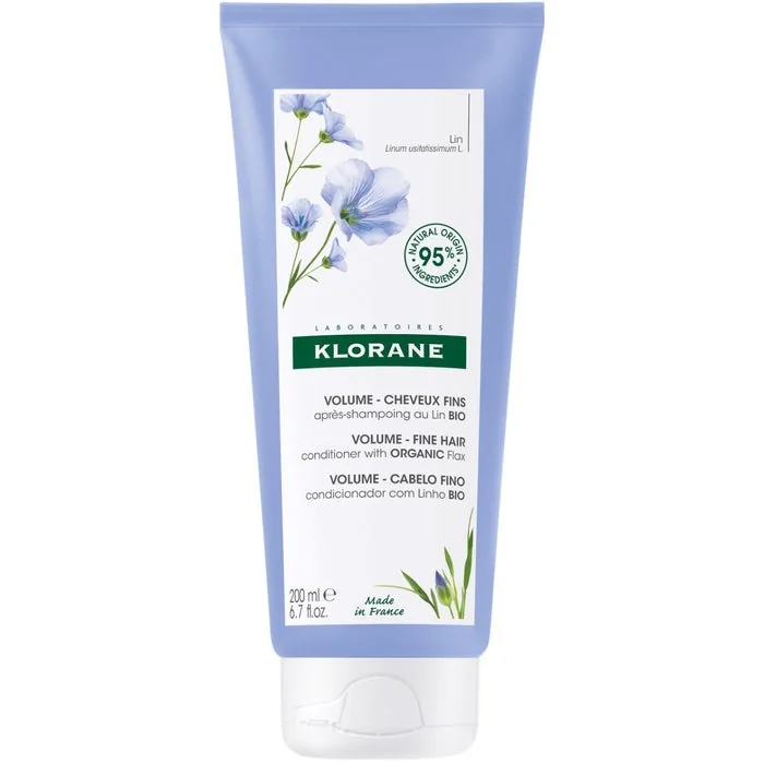 Klorane Balsamo Al Lino Bio 200 ml Capelli Sottili