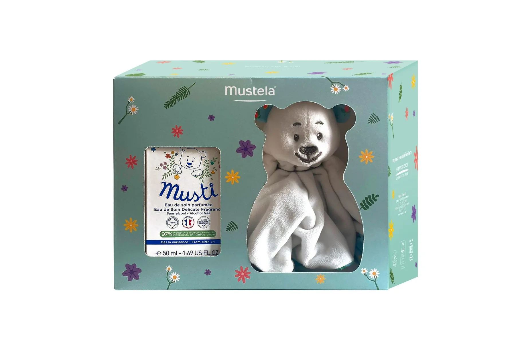 Mustela Cofanetto Musti Kit bebè profumo + Doudou