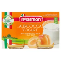 Plasmon Omogeneizzato Yogurt/Albicocca 120Gx2 Pezzi