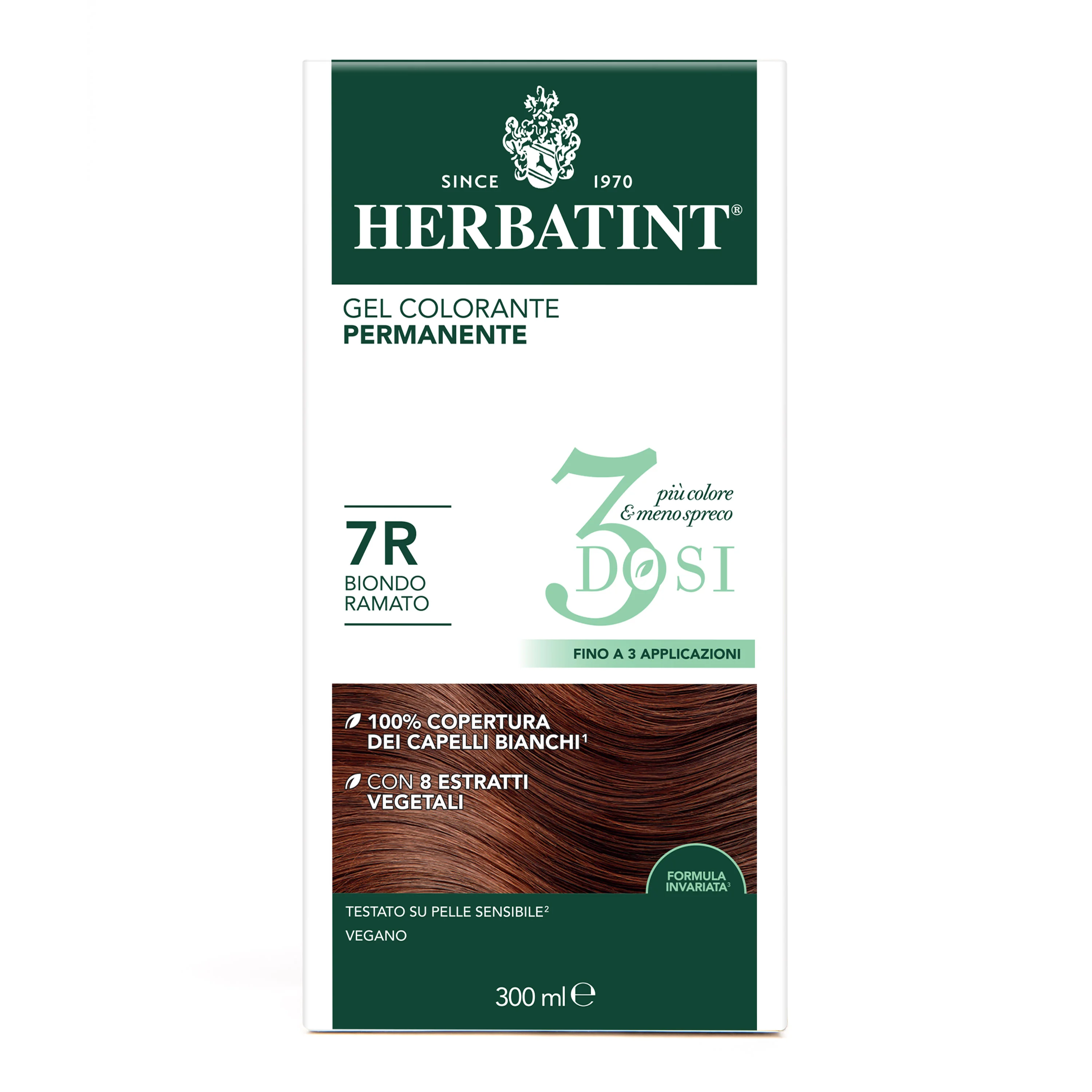 Herbatint 3Dosi 7R 300Ml