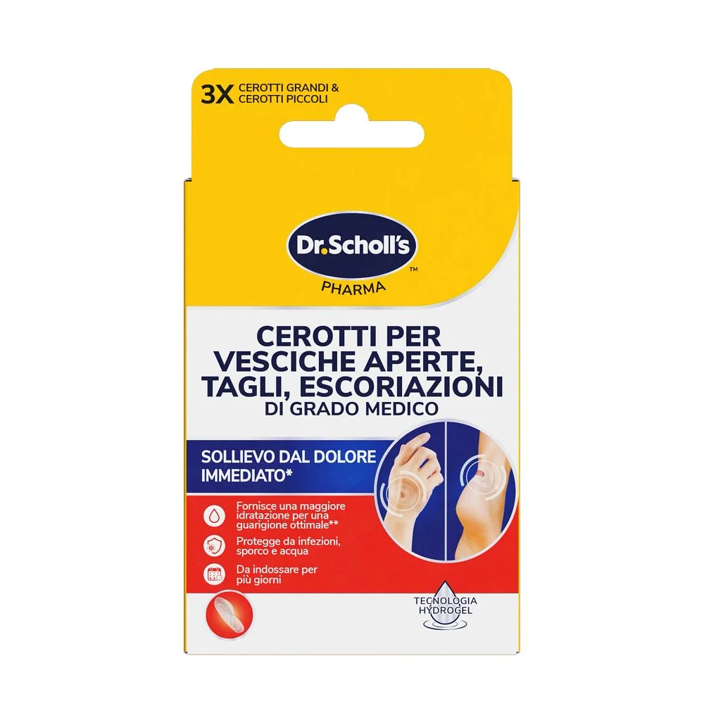 Cerotti Dr. Scholl Vesciche/Tagli/Escoriazioni Cerotti