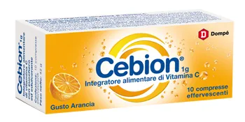 Cebion Eff  Arancia 10 Compresse - Integratore Vitamina C 