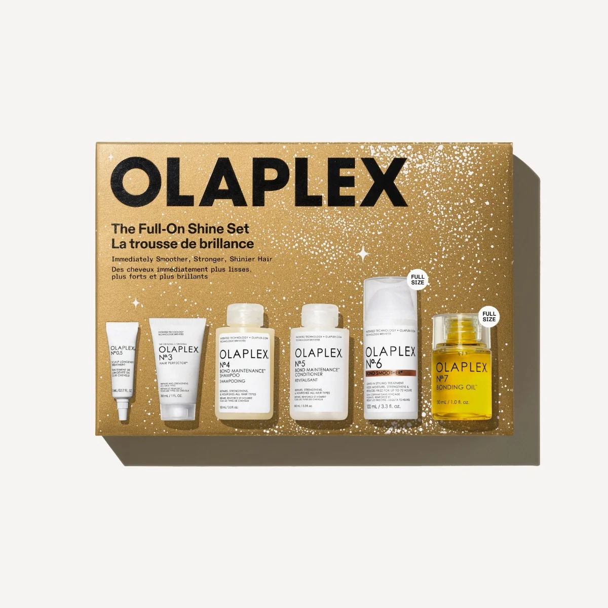Olaplex The Full-On Shine Set 2025 Holiday Trattamento Completo per Capelli