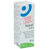 Hyabak 0,15% Sol Oftalm 10 ml