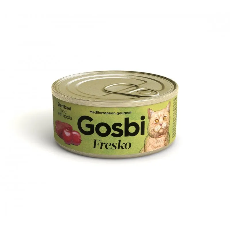 Gosbi Fresko Cat Sterilized Tuna With Apple
