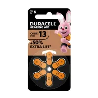 Duracell Easytab 13 Arancio 6 Batterie