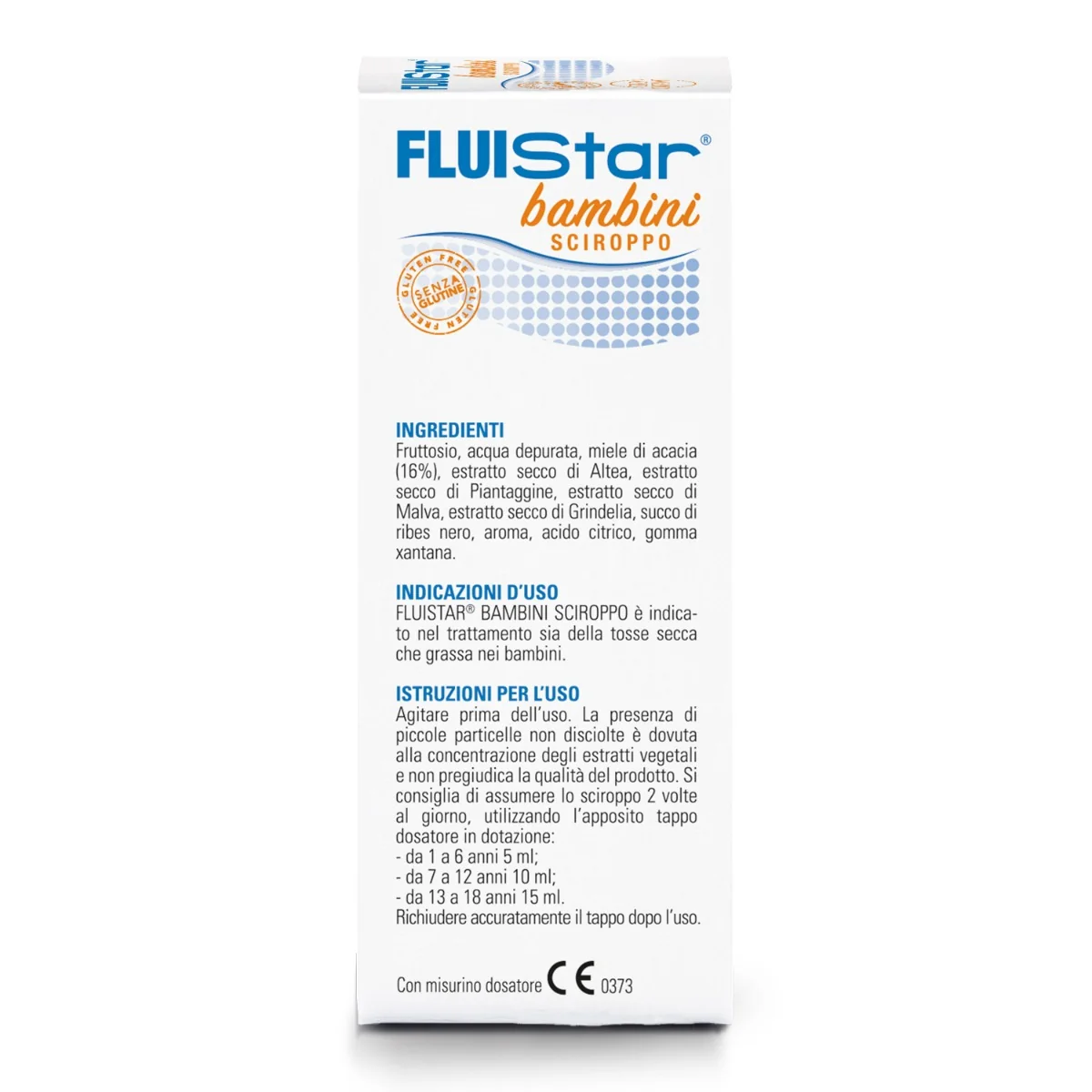 Fluistar Bambini Sciroppo180 ml Tosse Bambini