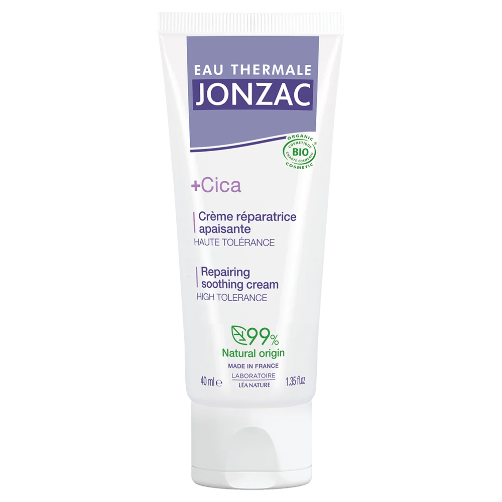 Jonzac Cica+ Crema Riparatrice Lenitiva 40 Ml Pelli Fragili e Irritate