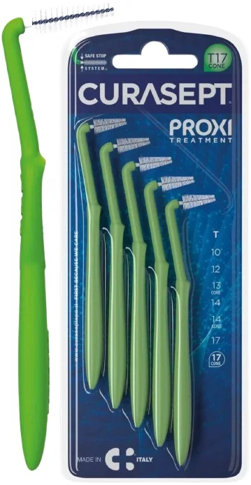 Scovolino Curasept Proxi Angle Misura T17 Conico 1,7 Mm 5 Pezzi