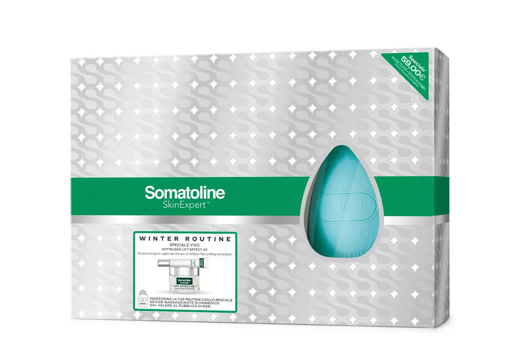 Somatoline Cofanetto Premium 4D Giorno + Occhi + Device Winter routine