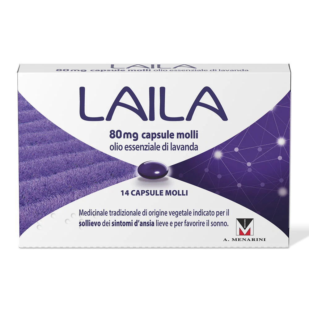 Laila 14 Compresse Molli Per Ansia Lieve
