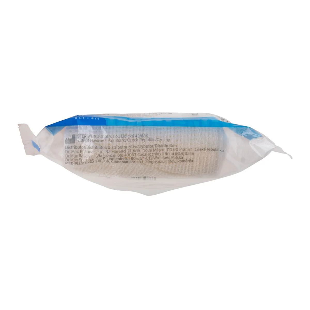 Dr. Max Benda Elastica di Fissaggio 8cmx4m Medicazione