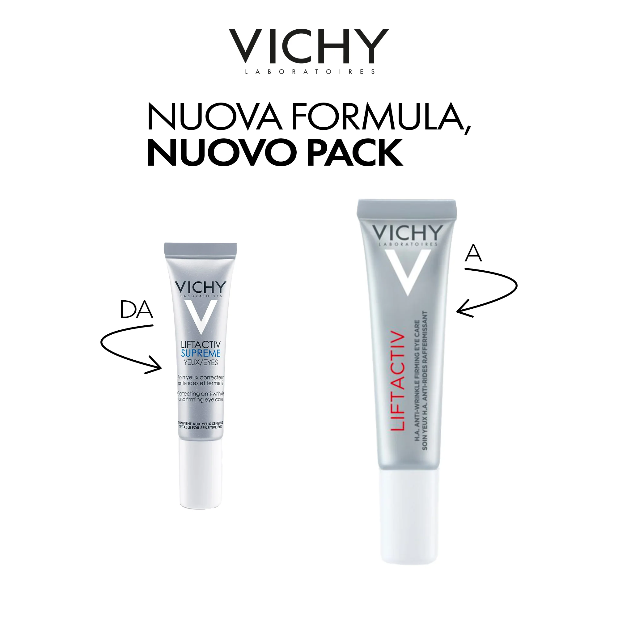 Vichy Liftactiv H.A Contorno Occhi 15 Ml Rassodante Anti-Rughe