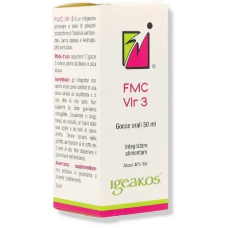 FMC Vir 3 Gocce Orali Integratore 50 ml 