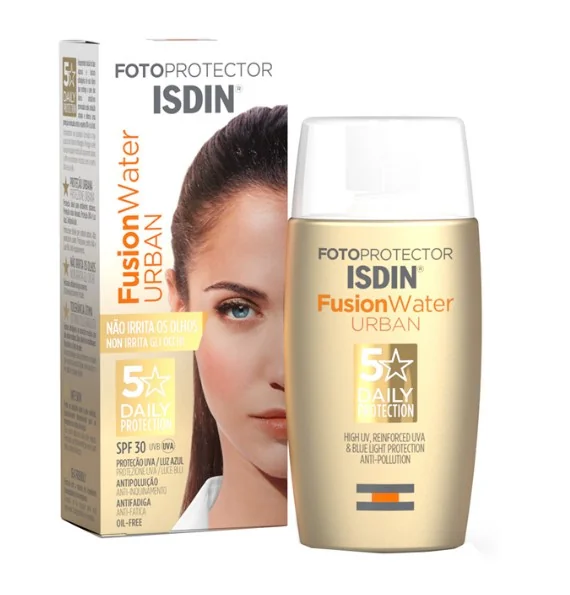 Isdin Fotoprotector Viso Fusion Water Urban SPF30 50 ml Fotoprotettore Viso