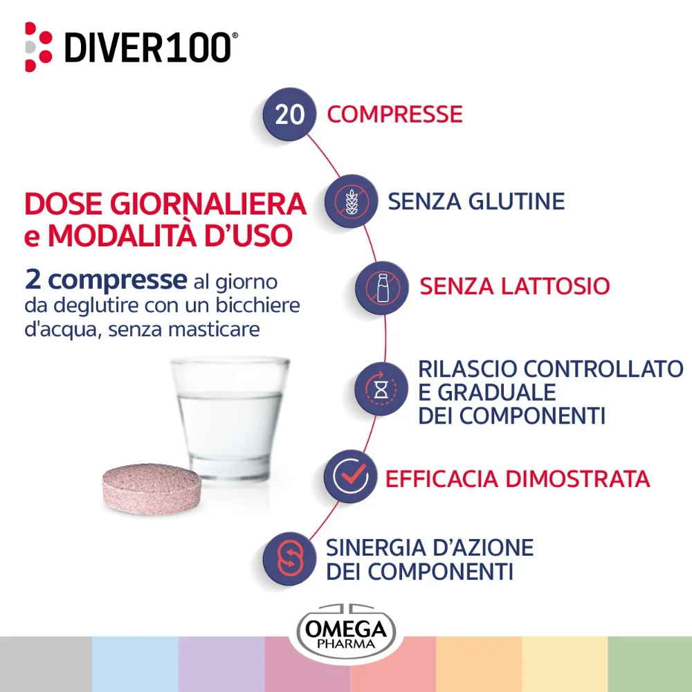 Diver 100 20 Compresse