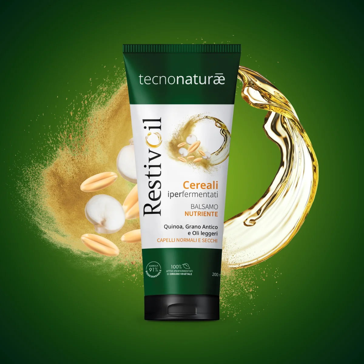 Restivoil Tecnonaturae Balsamo Nutriente 200 ml Per capelli normali e secchi