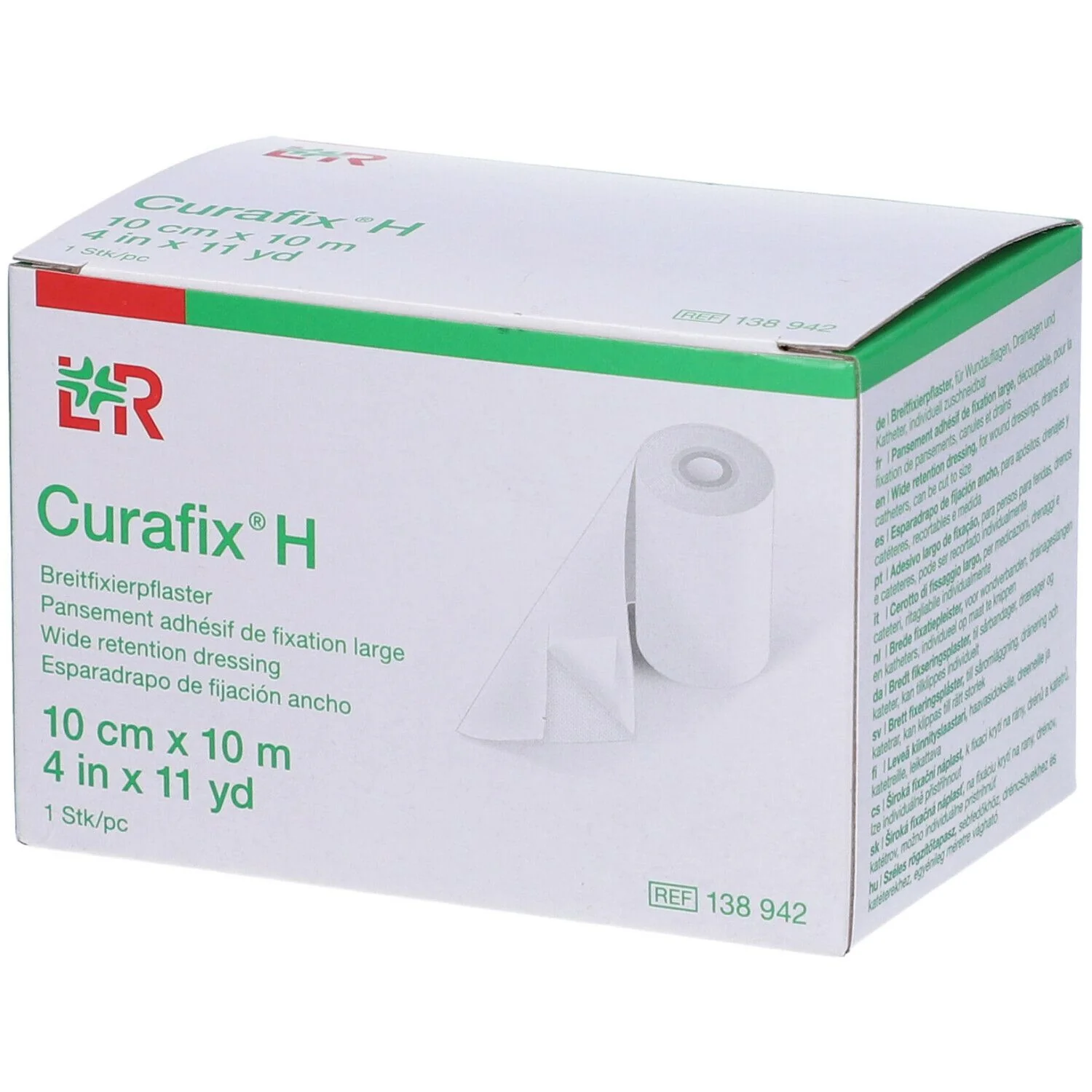 Curafix H cm 10X10 M Cerotto di Fissaggio Estensibile