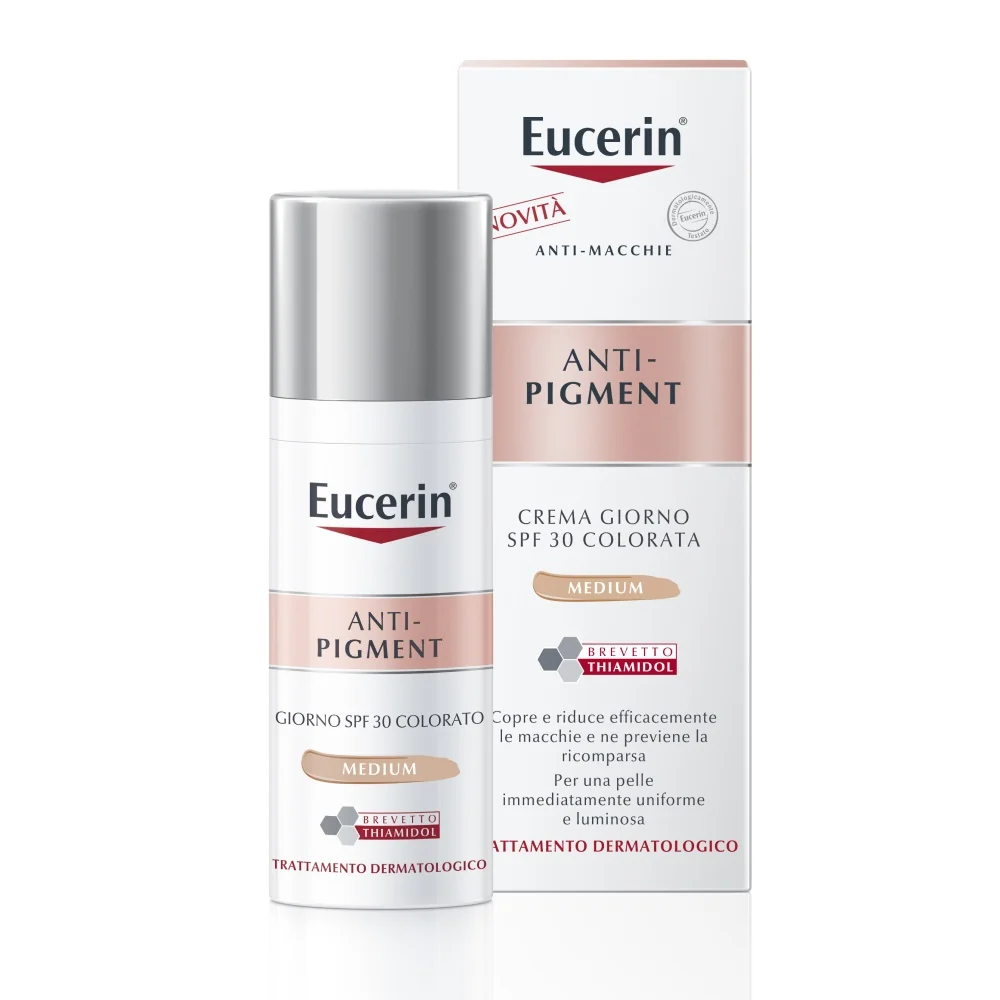 Eucerin Anti-Pigment Giorno SPF 30 Medium 50 ml Crema Giorno Colorata