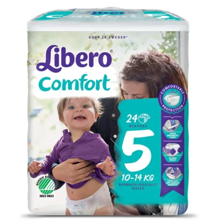 Libero Comfort 24 pezzi Pannolini Taglia 5