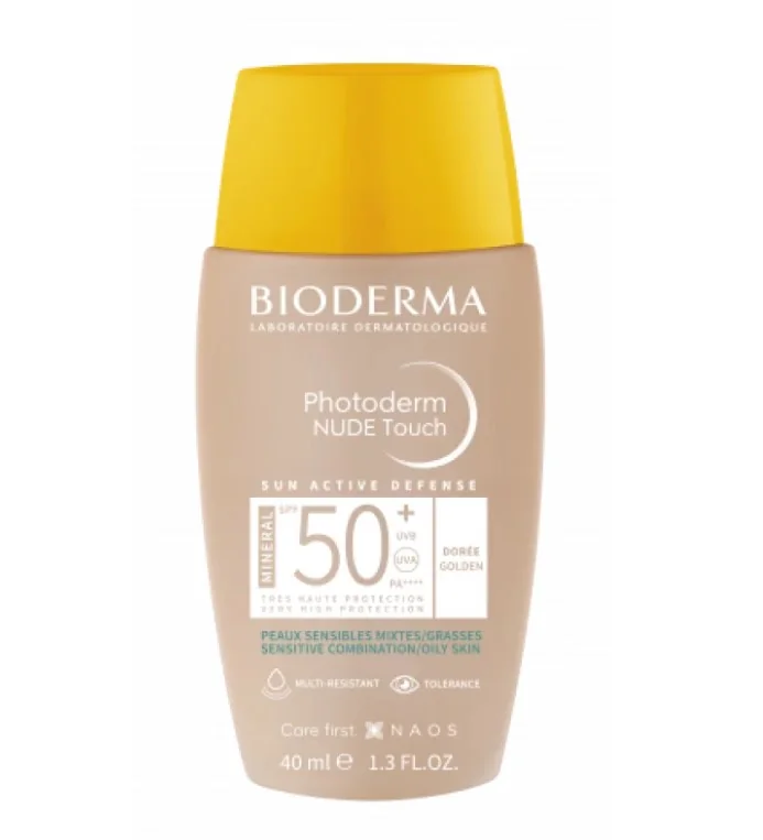 Photoderm Mineral Nude Touch Dore SPF 50+ 40 ml Teinte Dorèe