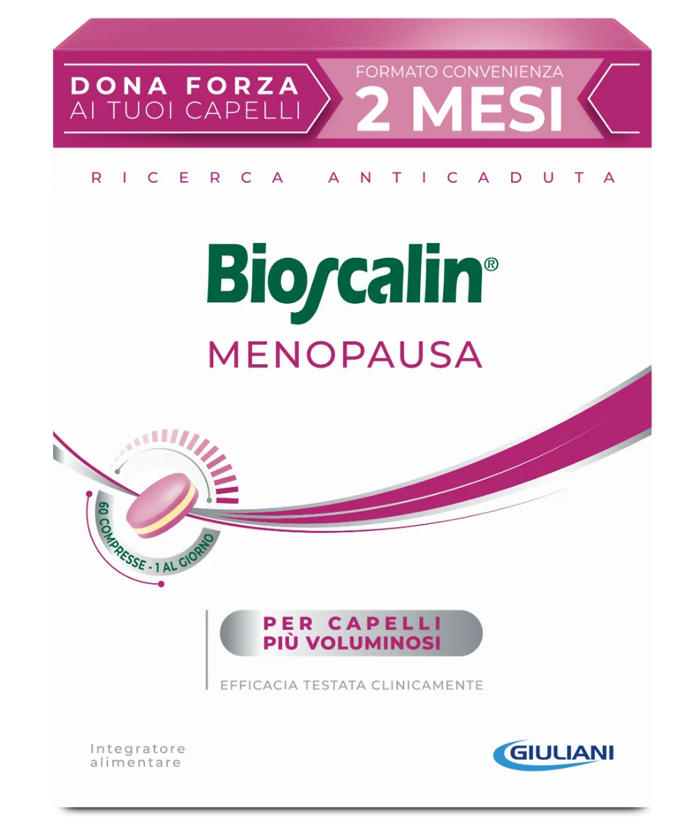 Bioscalin Menopausa 60 Compresse Benessere dei Capelli