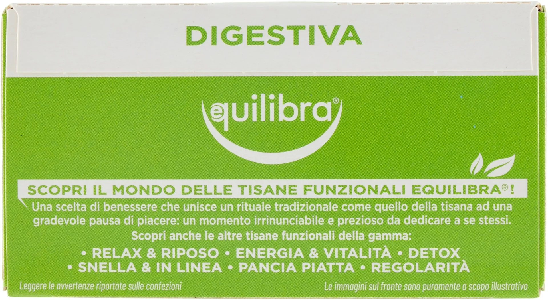 Equilibra Tisana Digestiva 15 Filtri Con Finocchio, Arancia, Menta e Camomilla