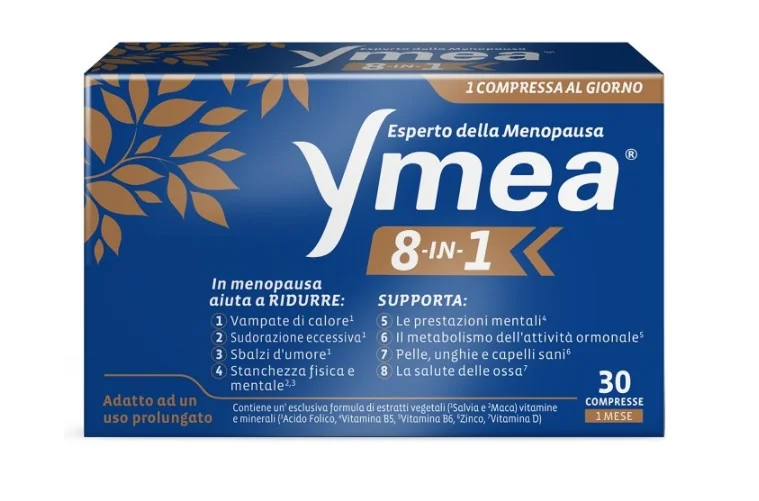 Ymea 8 in 1 30 Compresse Integratore Menopausa
