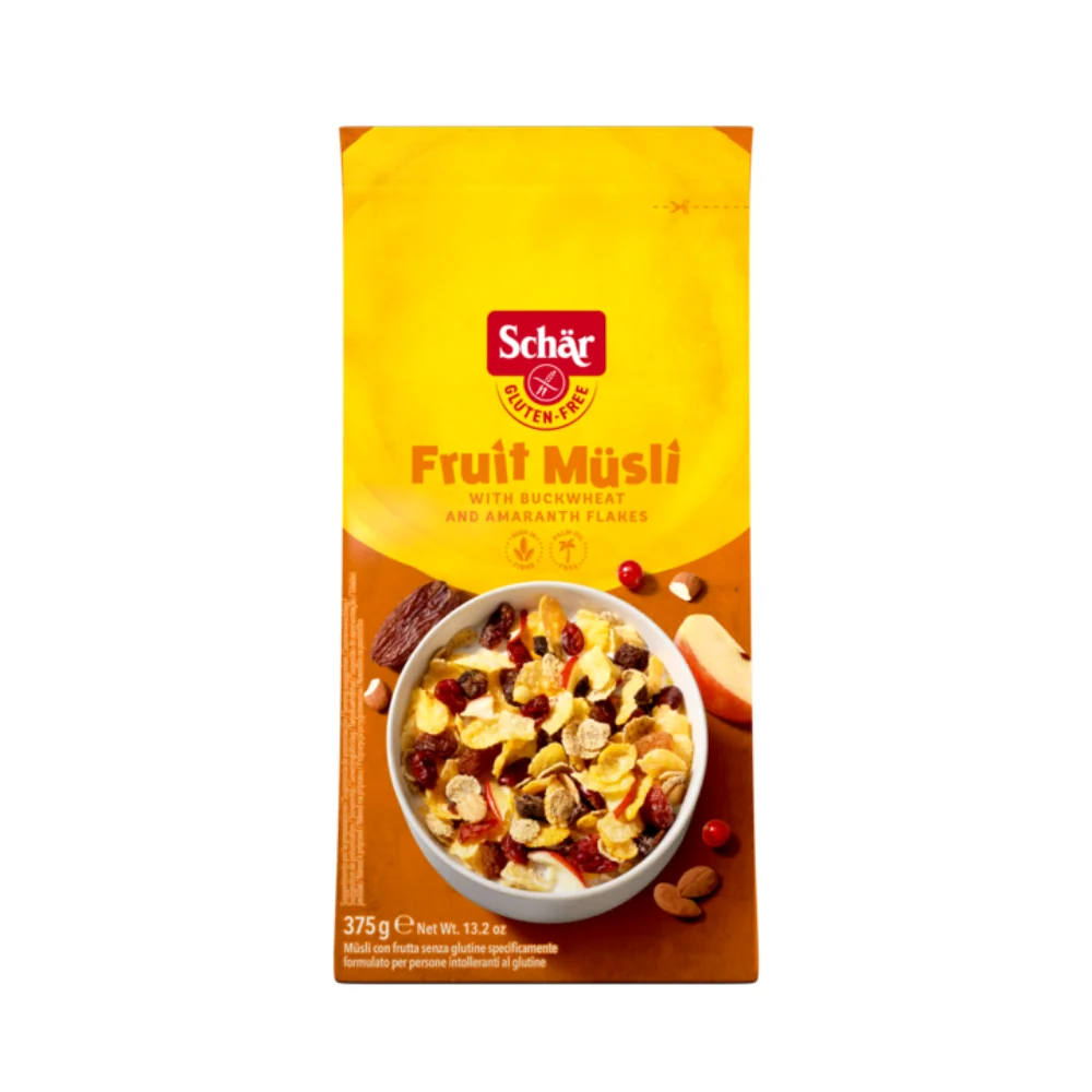 Schar Fruit Musli Cereali Senza Glutine 375 g