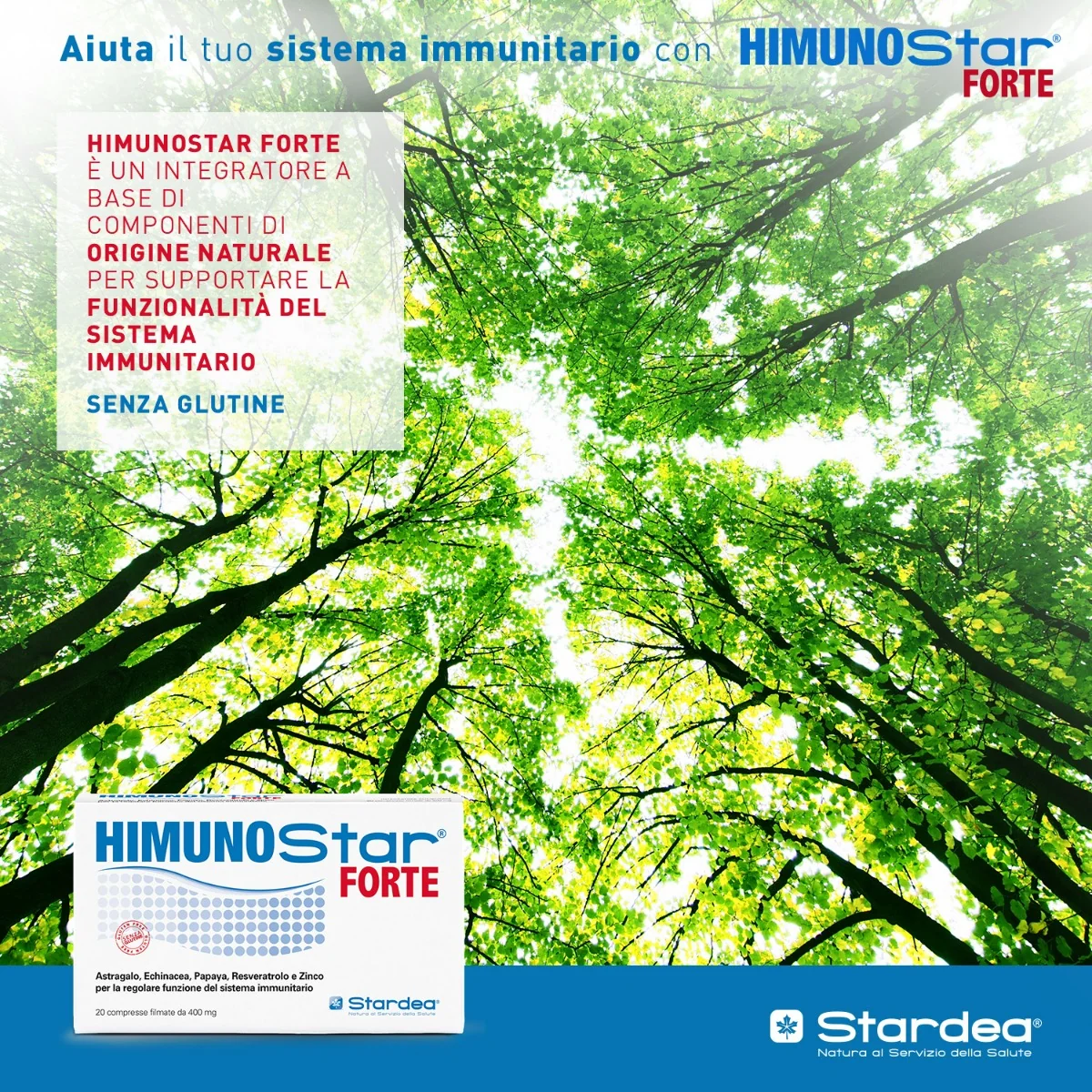 Himunostar Forte 20 Compresse Integratore Difese Immunitarie