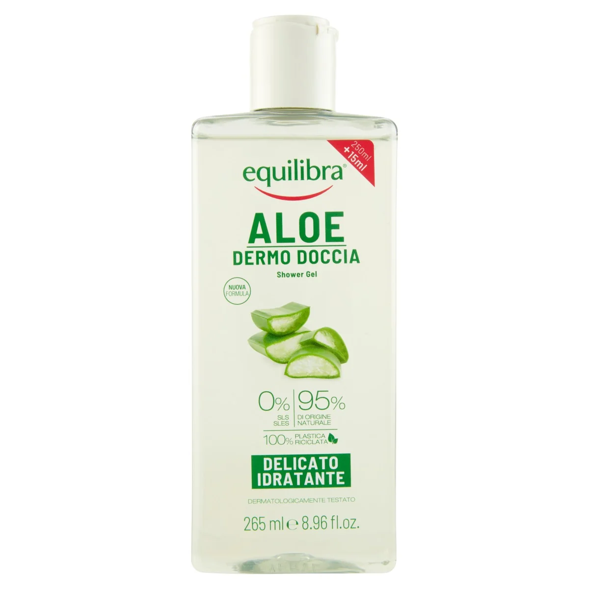 Equilibra Aloe Doccia Schiuma 265 Ml Igiene del Corpo