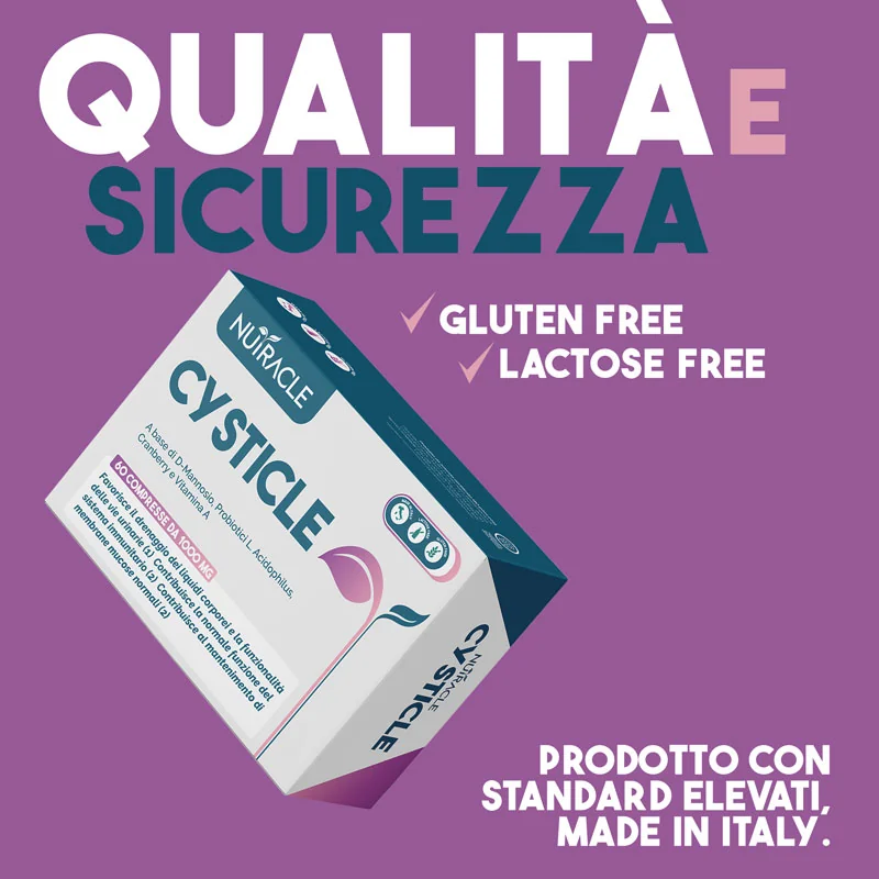 Nutracle Cysticle 60Cpr Sistema Immunitario e Vie Urinarie