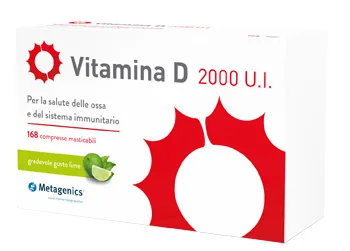 Vitamina D 2000 Ui 168 Compresse Masticabili - Integratore di Vitamina D