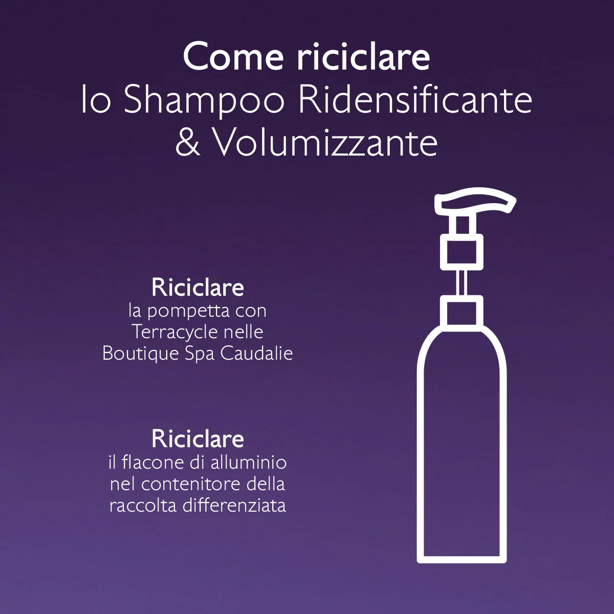 Caudalie Shampoo Ridensificante & Volumizzante Stimola Crescita Capelli